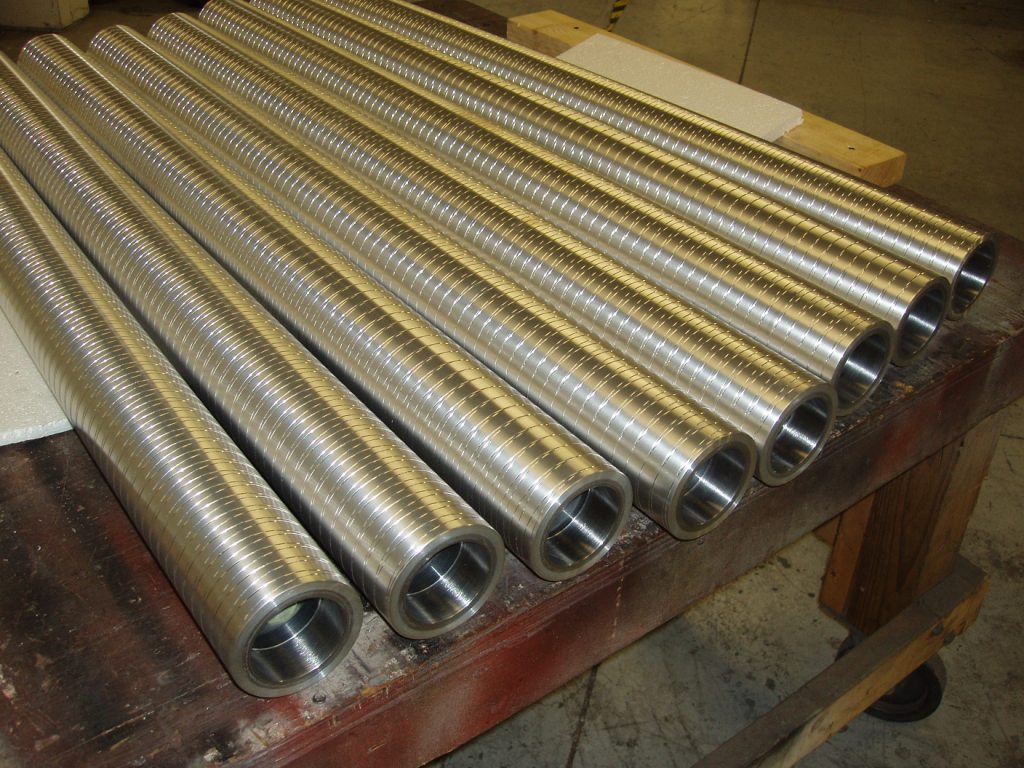 Roller, Spiral Grooved